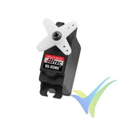 Hitec HS-85MG analog servo, 21.9g, 3.5Kg.cm, 0.14s/60º, 4.8V-6V