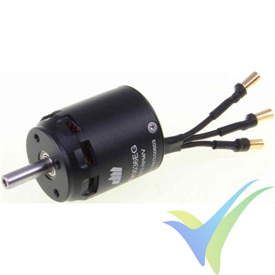 Motor brushless Dualsky XM3040EG-7 Glider, 104g, 376W, 1850Kv