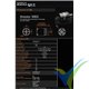 Motor brushless Dualsky XM3040EG-7 Glider, 104g, 376W, 1850Kv