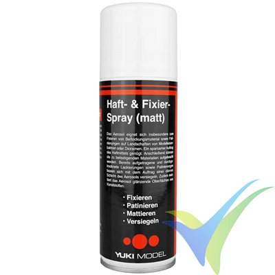 Adhesivo y fijador en aerosol Yuki Model, 200ml