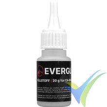 Polvo de relleno Everglue para cianoacrilato, 20g