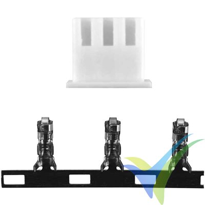 Balancing connector JST-XH 2S, for crimping