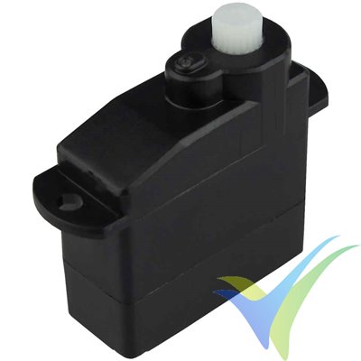  Yuki Model micro analog servo, 4.3g, 0.8Kg.cm, 0.12s/60º, 4.2V-4.8V