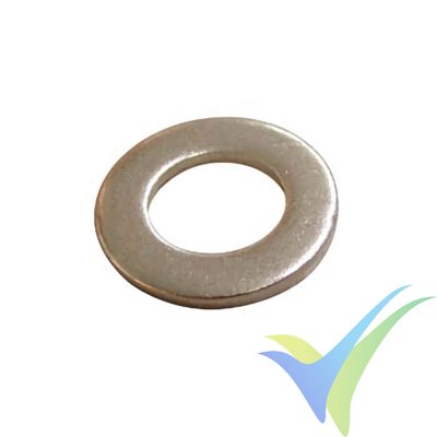 Flat washer M5, stainless A2, DIN-125-1 A, 1 pc