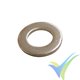 Flat washer M8, stainless A2, DIN-125-1 A, 1 pc