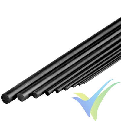 Carbon rod Ø7x1000mm