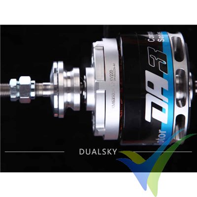 Dualsky brushless motor XM6350DA-12 V3 F3A, 590g, 3700W, 220Kv