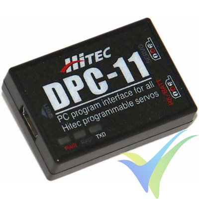 DPC-11 programmer for HSB-9XXX, HS-7XXX, HS-5XXX and D series Hitec servos