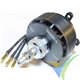 Dualsky brushless motor GA2000.4, 350g, 2200W, 400Kv