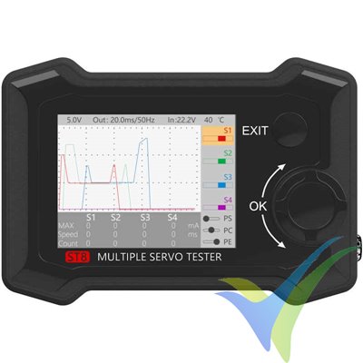 ToolkitRC ST8 servo tester