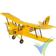 Kit avión Dancing Wings Hobby Tiger Moth ARF, 800mm, 420g