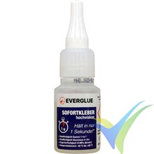 Everglue cyanoacrylate (CA) high viscosity lightning speed 20g