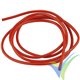 1m red silicone cable 1.5mm2