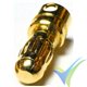 3.5mm banana male connector, 1pc