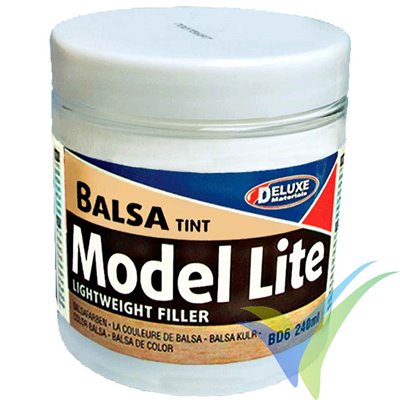 Deluxe Model Lite superlight filling paste balsa color, 240ml