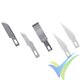 Set of 5 assorted blades for Excel cutter no. 1