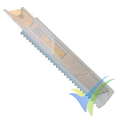 Repuesto cuchilla cutter 18mm Stanley, 10 uds