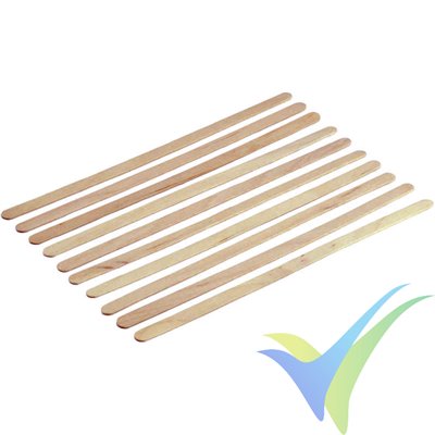 Everglue wooden mixing spatula 93x10x2mm