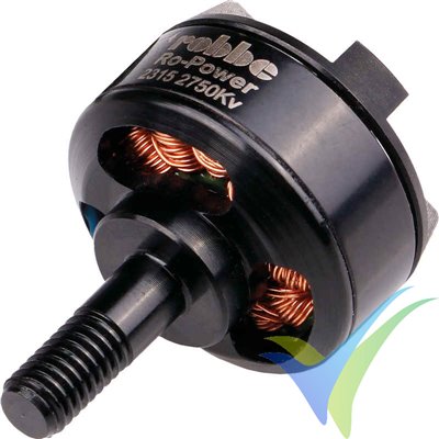 F5K/RES RO-POWER TORQUE 2315 brushless motor, 2750Kv, 20g, LiPo 2S