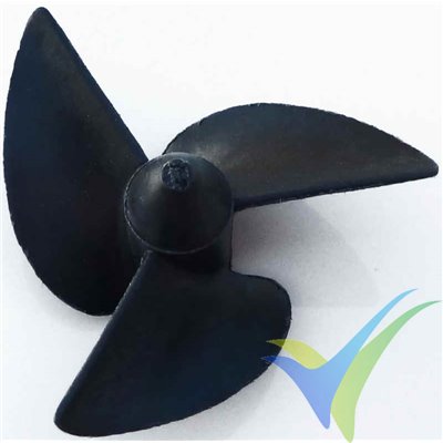 Hélice barco nylon-carbono 3P 30/42 M4 giro a derecha Graupner/SUPER