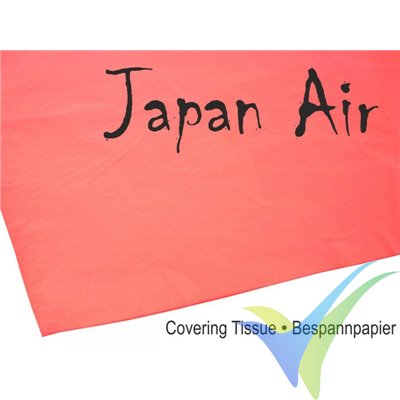 Japan Air Covering Tissue 16g red 500 x 690mm (10 Pcs.)