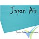 Papel para entelar Japan Air azul, 500x690mm, 16g/m2, 10 uds