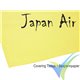 Papel para entelar Japan Air amarillo, 500x690mm, 16g/m2, 10 uds