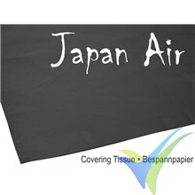 Papel para entelar Japan Air negro, 500x690mm, 16g/m2, 10 uds