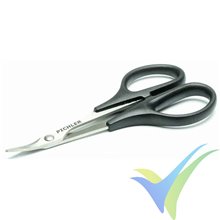 Curved Scissors for cutting Lexan cars bodies