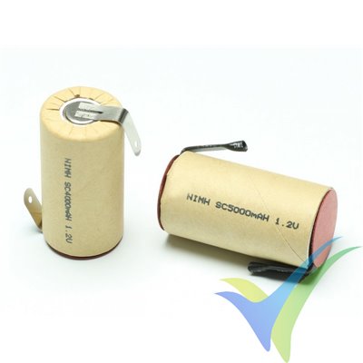 Célula Ni-MH Team Champion 3000mAh 1.2V 51g