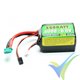 Batería LiFe receptor EGOBATT 2S 4000mAh (26.4Wh) 25C 210g