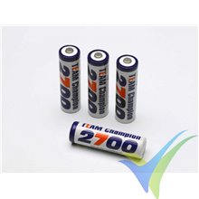 Ni-MH cell Team Champion 2700mAh 1.2V 24g, 4 pcs