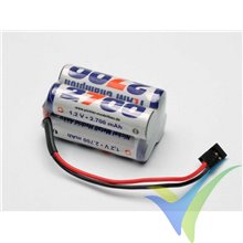 Ni-MH RX battery Team Champion 2700mAh 4.8V square, 110g