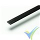 Carbon fiber solid strip 3x0.5x1000mm