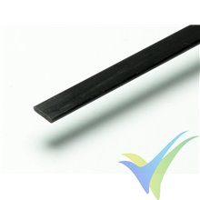 Carbon fiber solid strip 0.5x3x1000mm