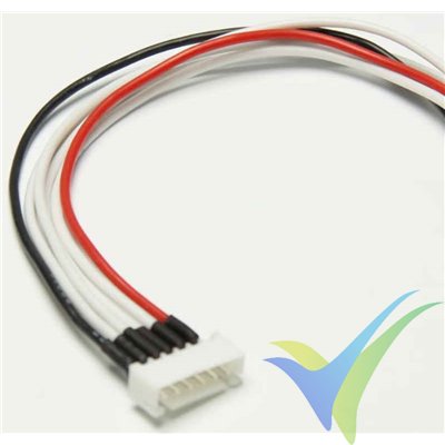 XH male 6 pins connector with cables for LIPo 5S