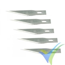 Spare blades #11 for hobby knife #1, 5 pcs
