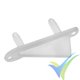 Small plastic skid for wing or fuselage, Dubro 990, 2 pcs