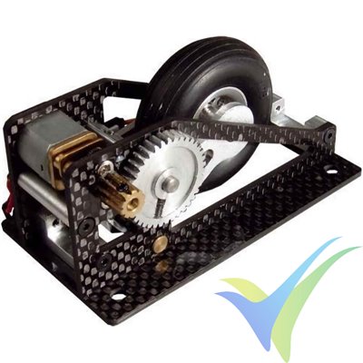 Tren retráctil eléctrico Pichler para velero escala 1/5, 4.8V-6V, 165g