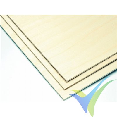 Finnish birch plywood 5x300x600mm, 4 layers