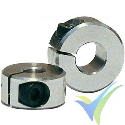 Extron Slotted Aluminum Collars 10mm, 5pcs