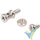Servo coupling clamp for 1.2mm rod, Robbe 56000016, 4 pcs