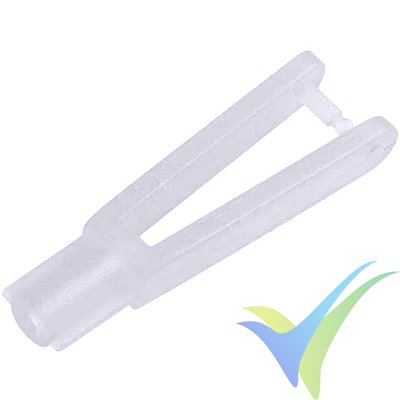 Plastic kwik link for 1mm rod, 10 pcs