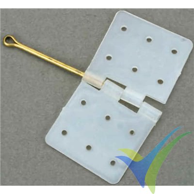 Detachable hinge 19x36mm Dubro 257, 15 pcs