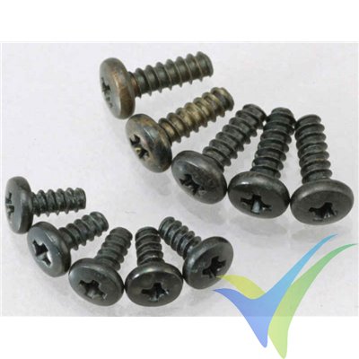 Hitec servo horn screw set for plastic gear