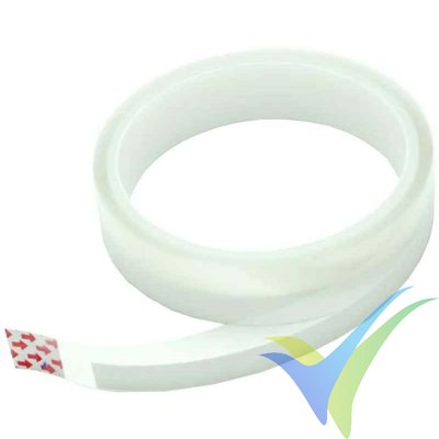 Cinta adhesiva Extron para cubrir ranura de bisagras, 80um, 20mm x 5m