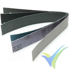 Lima Extron de papel de lija, ancho 25mm