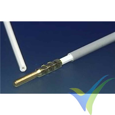 MP-JET MPJ 3204 G octagonal bowden transmission with M3 adapter, outer tube 4x3mm, inner tube 3x1mm, 1m 