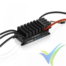 HobbyWing FlyFun 130A V5 brushless ESC, 6S-14S, OPTO (without BEC), 222g
