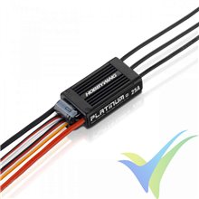 HobbyWing Platinun Pro 25A V4 brushless ESC, 3S-6S, BEC 3A, 27g
